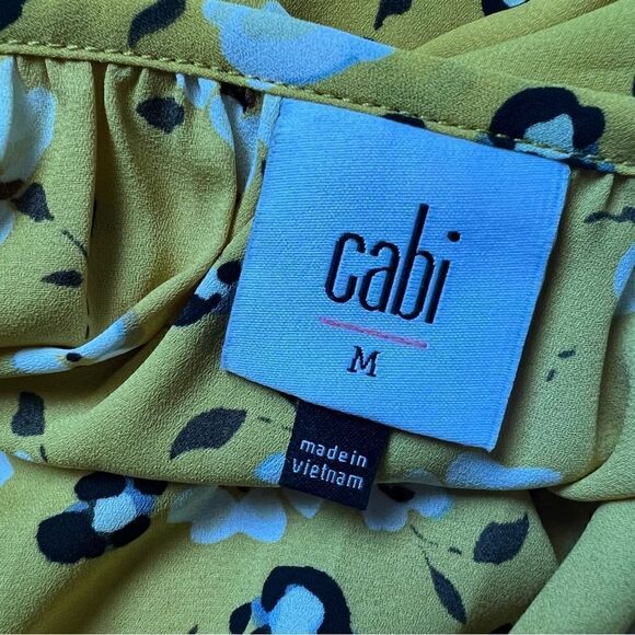 Cabi sleeveless floral leopard cami blouse - Picture 2 of 5